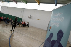 10/11/22 Age Friendly Wellness Workshop in St Catherines Community Sports Centre.Picture: Arthur Carron