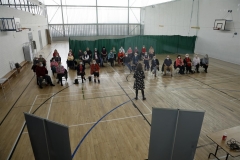 10/11/22 Age Friendly Wellness Workshop in St Catherines Community Sports Centre.Picture: Arthur Carron