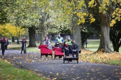 Celebrating Inclusion & Innovation Week at the launch of Dublin City’s Cycling Without Age Trishaw Bike Initiative in the Irish Memorial Gardens, Islandbridge
